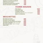 Menu Ayden gourmet Oujda June 2023 492712